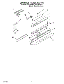 05 - Control Panel Parts parts for Kitchenaid Refrigerator KSSO48QMB02 from AppliancePartsPros.com