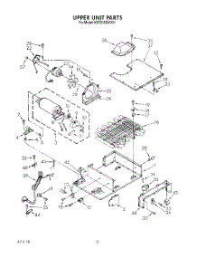 13 - Upper Unit parts for Kitchenaid Refrigerator KSSS36DWX01 from AppliancePartsPros.com