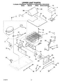 13 - Upper Unit parts for Kitchenaid Refrigerator KSSS42QKX01 from AppliancePartsPros.com
