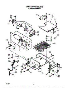 Upper Unit parts for Kitchenaid Refrigerator KSSS36MWX01 from AppliancePartsPros.com