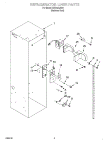 04 - Refrigerator Liner parts for Kitchenaid Refrigerator KSSS42QJX00 from AppliancePartsPros.com