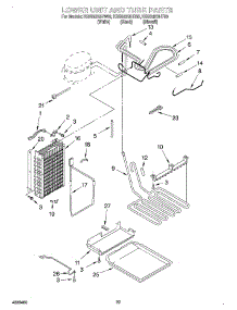 15 - Lower Unit And Tube parts for Kitchenaid Refrigerator KSSS42QHW00 from AppliancePartsPros.com