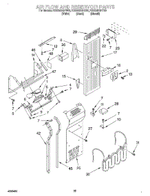 16 - Air Flow And Reservoir parts for Kitchenaid Refrigerator KSSS42QHW00 from AppliancePartsPros.com