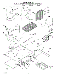 09 - Unit Parts parts for Kitchenaid Refrigerator KSFS25FKBL00 from AppliancePartsPros.com