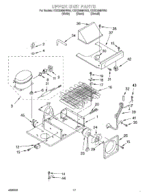 12 - Upper Unit parts for Kitchenaid Refrigerator KSSS36MHT00 from AppliancePartsPros.com