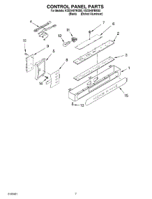 05 - Control Panel Parts parts for Kitchenaid Refrigerator KSSS48FMX00 from AppliancePartsPros.com