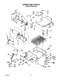 13 - Upper Unit parts for Kitchenaid Refrigerator KSSS36DAW04 from AppliancePartsPros.com
