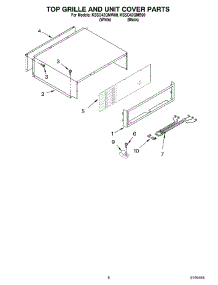 06 - Top Grille And Unit Cover Parts parts for Kitchenaid Refrigerator KSSO42QMW00 from AppliancePartsPros.com