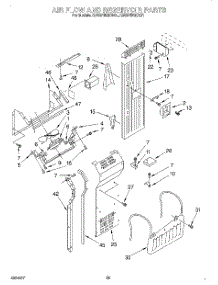 16 - Airflow And Reservoir parts for Kitchenaid Refrigerator KSSS48QDW04 from AppliancePartsPros.com