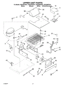 11 - Upper Unit parts for Kitchenaid Refrigerator KSSS48FKB01 from AppliancePartsPros.com