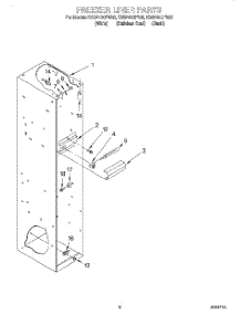 03 - Freezer Liner parts for Kitchenaid Refrigerator KSSP42QFS05 from AppliancePartsPros.com