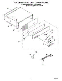 06 - Top Grille And Unit Cover Parts parts for Kitchenaid Refrigerator KSSV42FMS01 from AppliancePartsPros.com