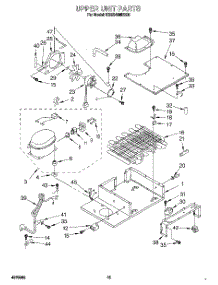 09 - Upper Unit parts for Kitchenaid Refrigerator KSSS48MBX01 from AppliancePartsPros.com