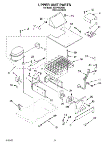 13 - Upper Unit Parts parts for Kitchenaid Refrigerator KSSP48QKS02 from AppliancePartsPros.com
