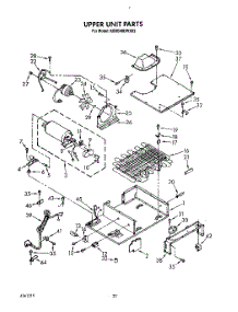 14 - Upper Unit, Lit / Optional parts for Kitchenaid Refrigerator KSSS48DWX02 from AppliancePartsPros.com