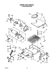14 - Upper Unit, Lit / Optional parts for Kitchenaid Refrigerator KSSS48DYW00 from AppliancePartsPros.com