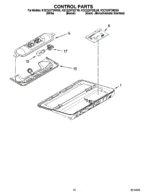 10 - Control Parts parts for Kitchenaid Refrigerator KSCS25FSWH00 from AppliancePartsPros.com