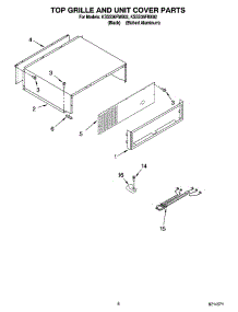 06 - Top Grille And Unit Cover Parts parts for Kitchenaid Refrigerator KSSS36FMX02 from AppliancePartsPros.com