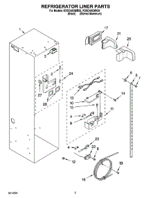04 - Refrigerator Liner Parts parts for Kitchenaid Refrigerator KSSO42QMB02 from AppliancePartsPros.com