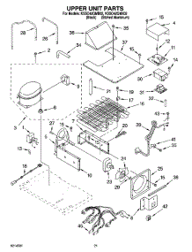13 - Upper Unit Parts parts for Kitchenaid Refrigerator KSSO42QMB02 from AppliancePartsPros.com