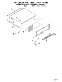 06 - Top Grille And Unit Cover Parts parts for Kitchenaid Refrigerator KSSS42QMB01 from AppliancePartsPros.com