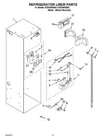 04 - Refrigerator Liner Parts parts for Kitchenaid Refrigerator KSSS48FMX02 from AppliancePartsPros.com