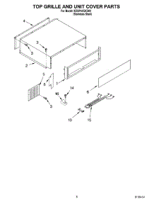 06 - Top Grille And Unit Cover Parts parts for Kitchenaid Refrigerator KSSP42QKS02 from AppliancePartsPros.com