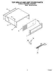 06 - Top Grille And Unit Cover Parts parts for Kitchenaid Refrigerator KSSS36FMX01 from AppliancePartsPros.com