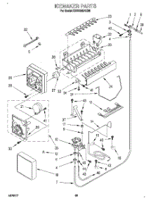 14 - Icemaker, Lit / Optional parts for Kitchenaid Refrigerator KSSS36DAX05 from AppliancePartsPros.com