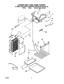 13 - Lower Unit And Tube parts for Kitchenaid Refrigerator KSSC36FJT00 from AppliancePartsPros.com