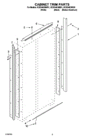 02 - Cabinet Trim Parts parts for Kitchenaid Refrigerator KSSS48QMX01 from AppliancePartsPros.com