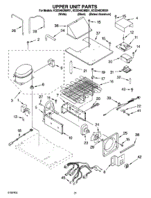 13 - Upper Unit Parts parts for Kitchenaid Refrigerator KSSS48QMX01 from AppliancePartsPros.com