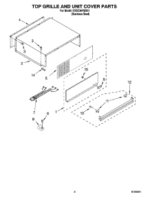 06 - Top Grille And Unit Cover Parts parts for Kitchenaid Refrigerator KSSC36FMS01 from AppliancePartsPros.com