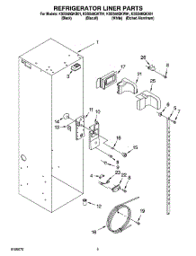 04 - Refrigerator Liner Parts parts for Kitchenaid Refrigerator KSSS48QKW01 from AppliancePartsPros.com