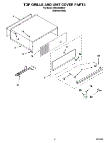 06 - Top Grille And Unit Cover Parts parts for Kitchenaid Refrigerator KSSC48QMS02 from AppliancePartsPros.com