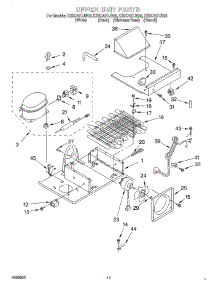 12 - Upper Unit parts for Kitchenaid Refrigerator KSSC42FJW00 from AppliancePartsPros.com