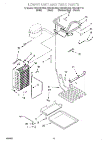 13 - Lower Unit And Tube parts for Kitchenaid Refrigerator KSSC48FJT00 from AppliancePartsPros.com