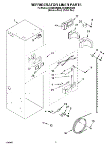 04 - Refrigerator Liner Parts parts for Kitchenaid Refrigerator KSSC42QMS00 from AppliancePartsPros.com