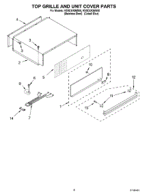 06 - Top Grille And Unit Cover Parts parts for Kitchenaid Refrigerator KSSC42QMS00 from AppliancePartsPros.com