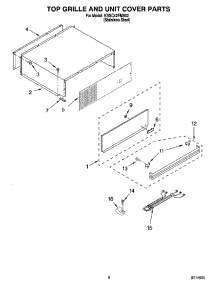 06 - Top Grille And Unit Cover Parts parts for Kitchenaid Refrigerator KSSC42FMS02 from AppliancePartsPros.com