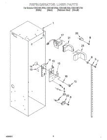04 - Refrigerator Liner parts for Kitchenaid Refrigerator KSSC48FJS00 from AppliancePartsPros.com