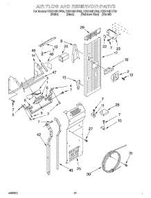 14 - Air Flow And Reservoir parts for Kitchenaid Refrigerator KSSC48FJS00 from AppliancePartsPros.com