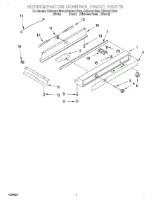 05 - Refrigerator Control Panel parts for Kitchenaid Refrigerator KSSC42FJB00 from AppliancePartsPros.com