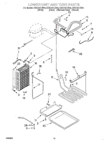 13 - Lower Unit And Tube parts for Kitchenaid Refrigerator KSSC42FJB00 from AppliancePartsPros.com