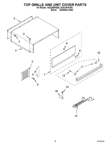 06 - Top Grille And Unit Cover Parts parts for Kitchenaid Refrigerator KSSC48FKB02 from AppliancePartsPros.com