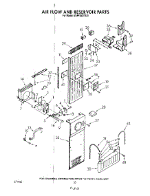 16 - Air Flow And Reservoir parts for Kitchenaid Refrigerator KSRF36DTX01 from AppliancePartsPros.com