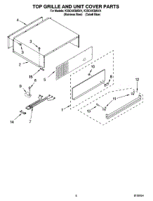 06 - Top Grille And Unit Cover Parts parts for Kitchenaid Refrigerator KSSC42QMU01 from AppliancePartsPros.com