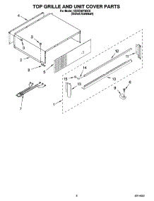 06 - Top Grille And Unit Cover Parts parts for Kitchenaid Refrigerator KSSO36FMX02 from AppliancePartsPros.com