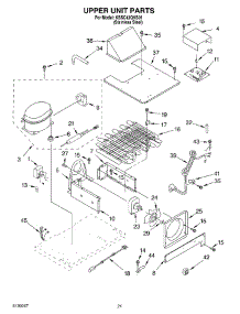 13 - Upper Unit parts for Kitchenaid Refrigerator KSSC42QKS01 from AppliancePartsPros.com
