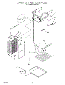 13 - Lower Unit And Tube parts for Kitchenaid Refrigerator KSSC36MFS05 from AppliancePartsPros.com
